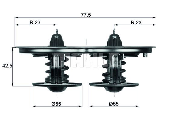 WILMINK GROUP Termostaat,Jahutusvedelik WG1262741